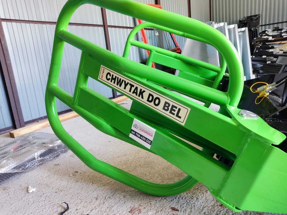 Chwytak hydrauliczny siana kiszonki slomy siana bale bele baloty belki