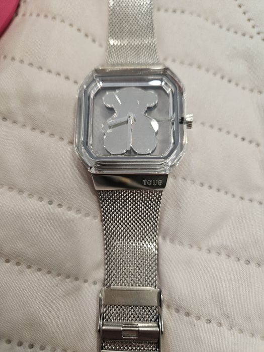 Zegarek damski Tous Mesh Srebrny