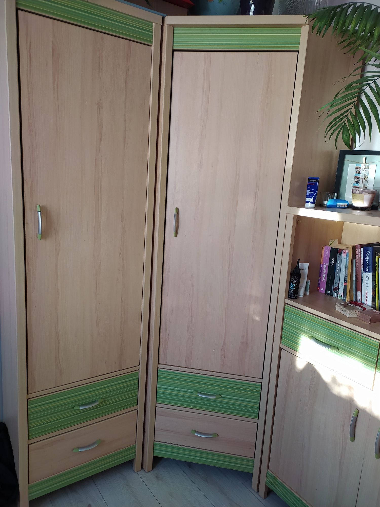 Szafa narożna i regał firmy bog-fran