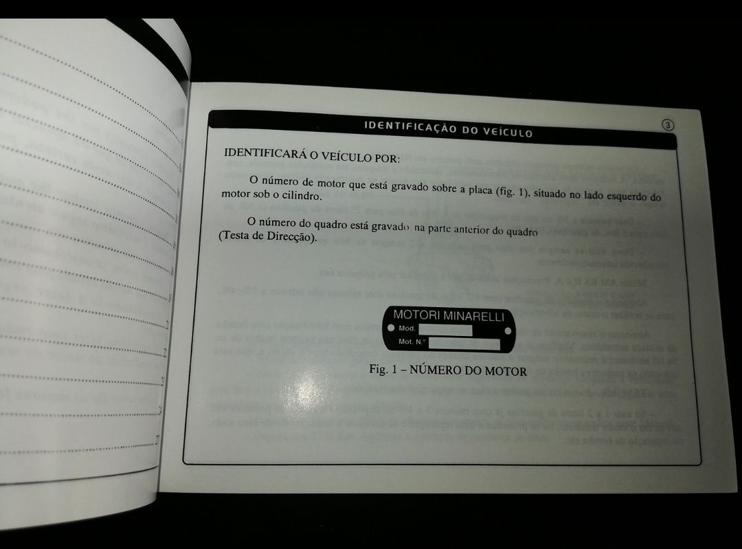 Livro de Instruções Macal M 83 TROFÉU - NOVO!