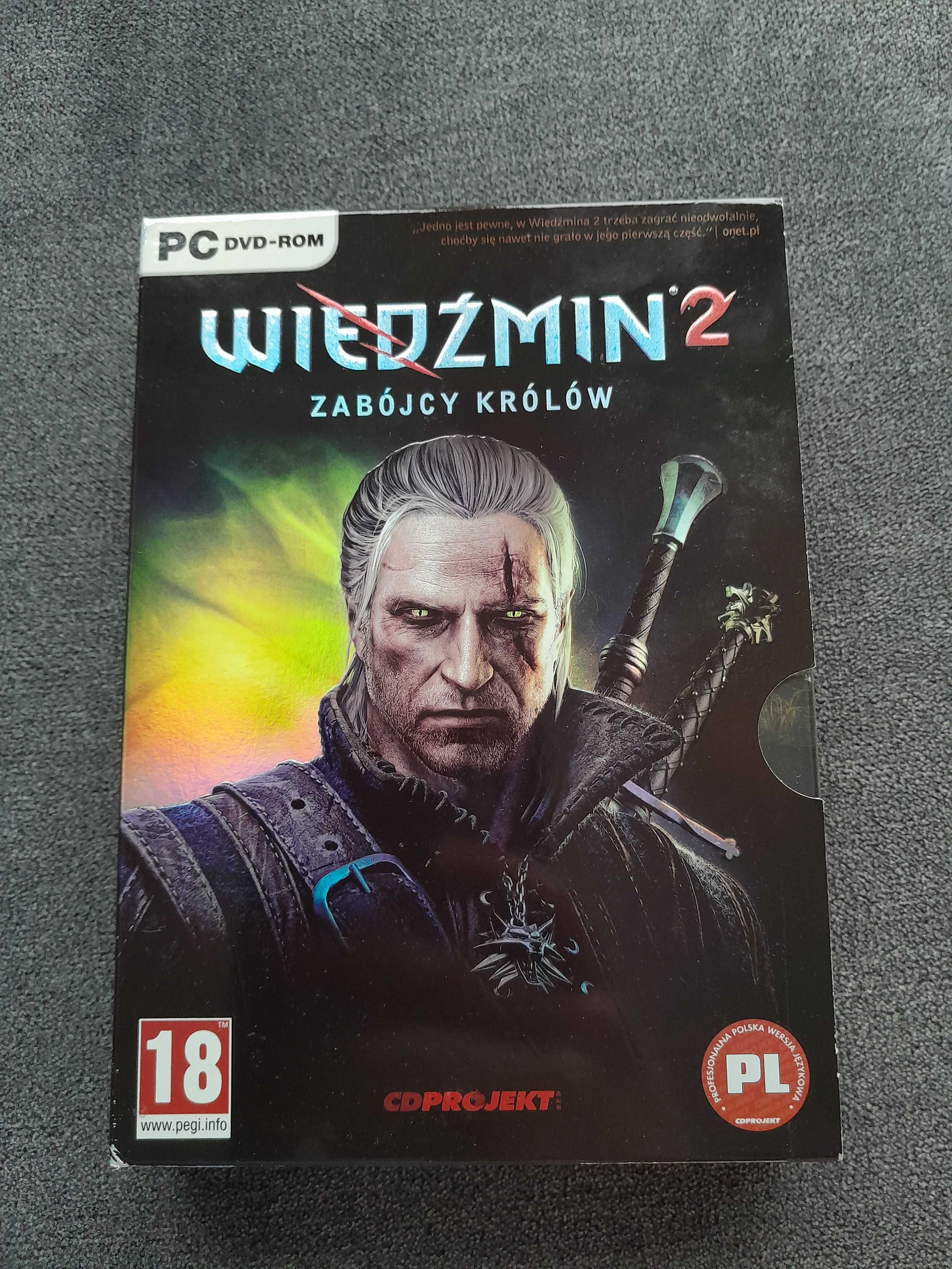 WIEDŹMIN 2 II zabójcy królów PC DVD-ROM