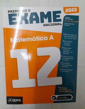 Preparar o Exame Nacional 2022 - Matemática A - 12º Ano