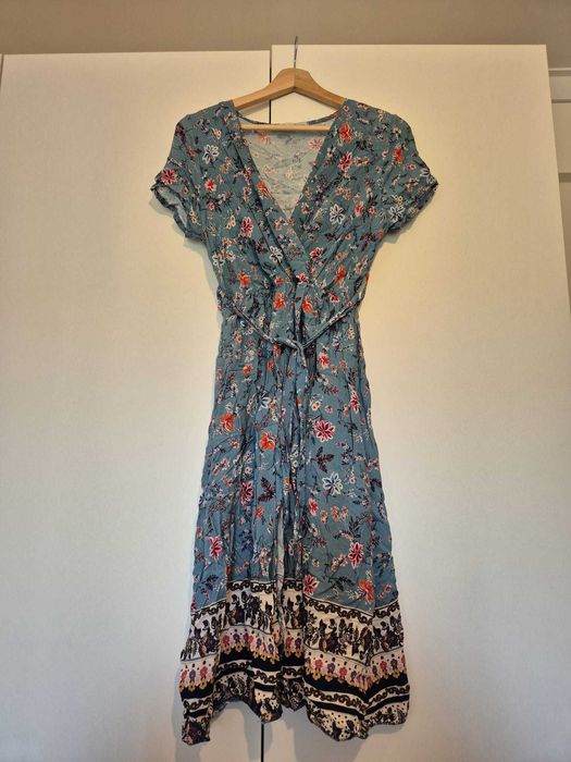 Vestido Floral S - Feito em Itália - Excelente estado