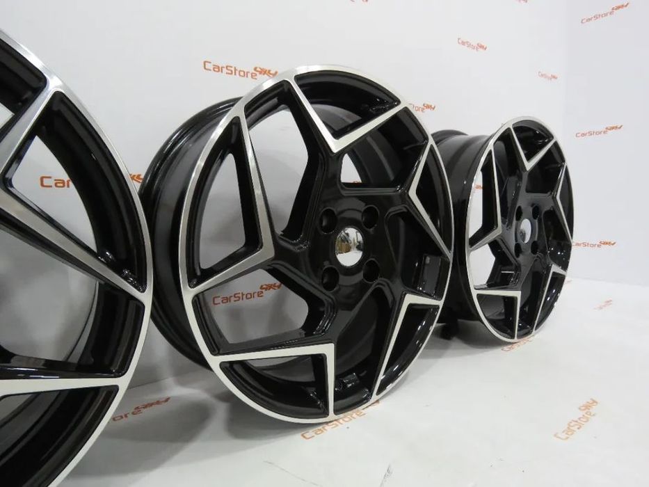 Jantes look Ford Fiesta ST 17 x 6.5 et 38 Gloss Black 4x108