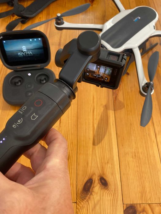GoPro Karma Dron - 2xBateria - Gimbal - Plecak - Kontroler stan BDB
