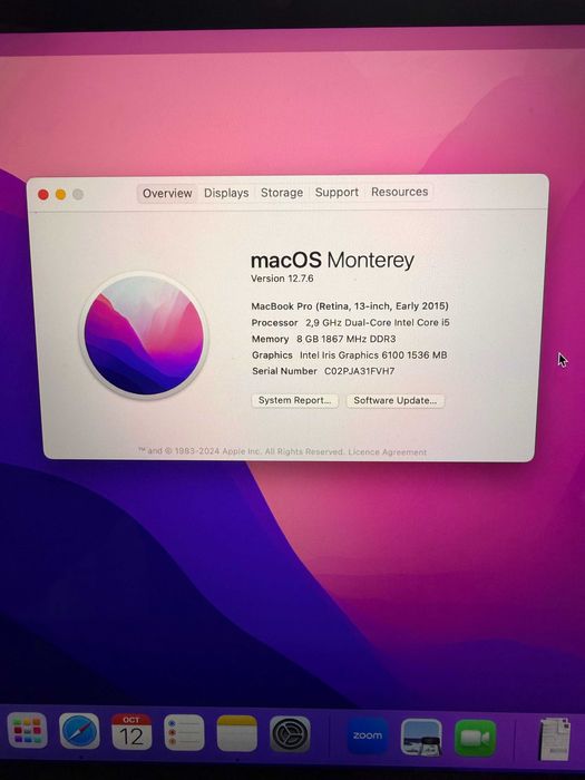 MacBook Pro 13” Early 2015