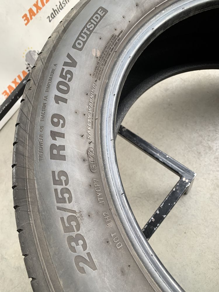(3шт) 235/55R19 Kumho Ecsta PS71 EV (2022 рік) літні шини