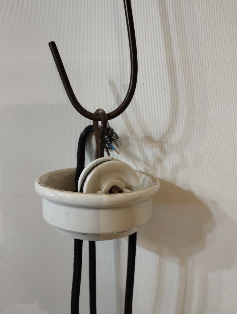 Stara lampa z przeciwwagą 100% oryginał