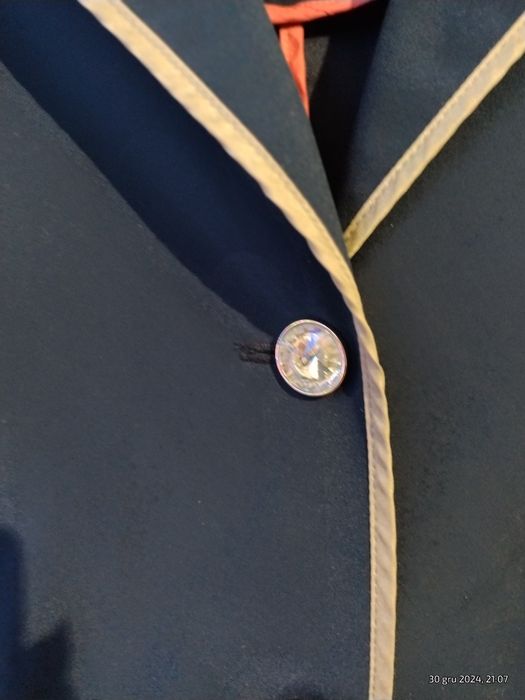 Sprzedam granatowy frak rozm M