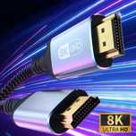 Кабель HDMI 2.1 1м