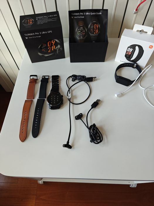 TICKWATCH pro 3 ultra + XIAOMI Smart Band 9 active