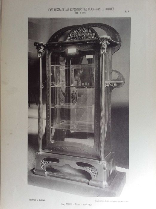 Tema: Mobiliário.  Estampas fotográficas.  Ano 1902.  Public. n.º 5