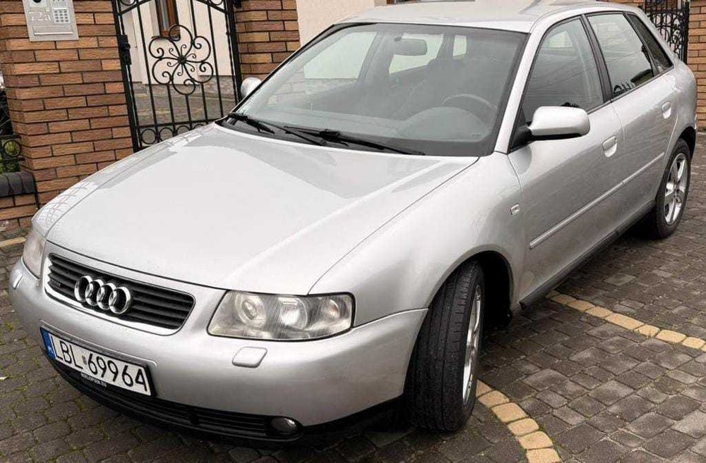Audi a3 QUATTRO 5D 1,8T+Gaz -260KM. Książka-serwis oryginał Szwajcaria