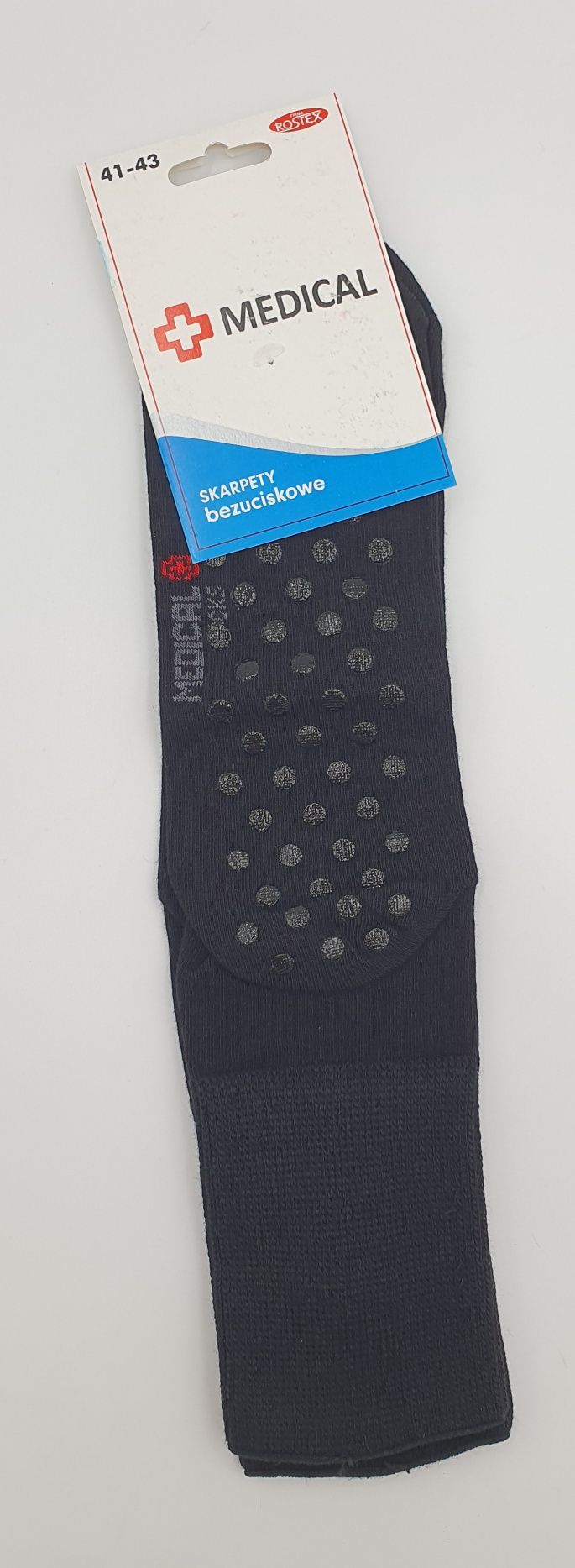 Skarpetki bawełniane bezuciskowe medical bawełna 41-43