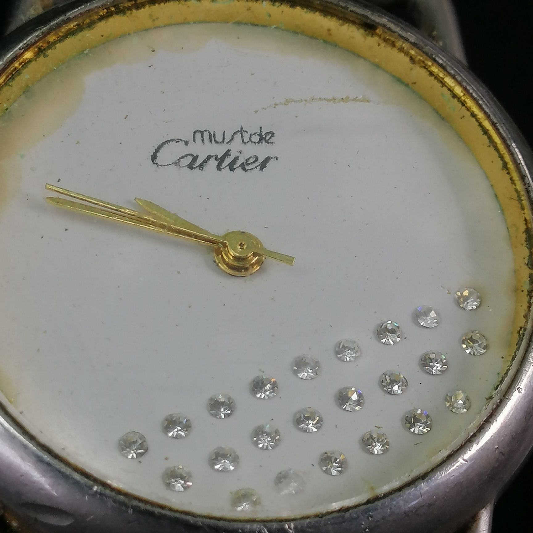 Часы Cartier mustde б.у