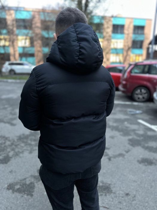 РАСПРОДАЖА -40%! Мужская куртка Prada осень/зима пуховик черный люкс