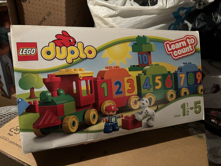 Lego Duplo Pociąg z cyferkami 10558