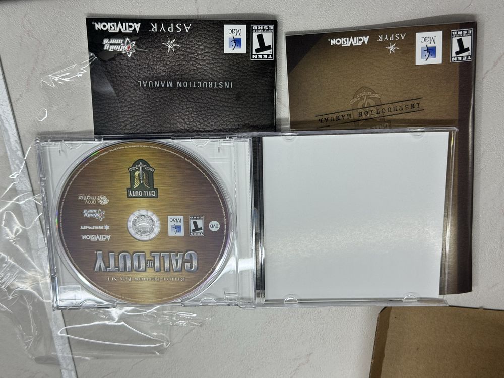 Нова Запакована Call of Duty Deluxe Edition Box КОЛЕКЦІЙНА
