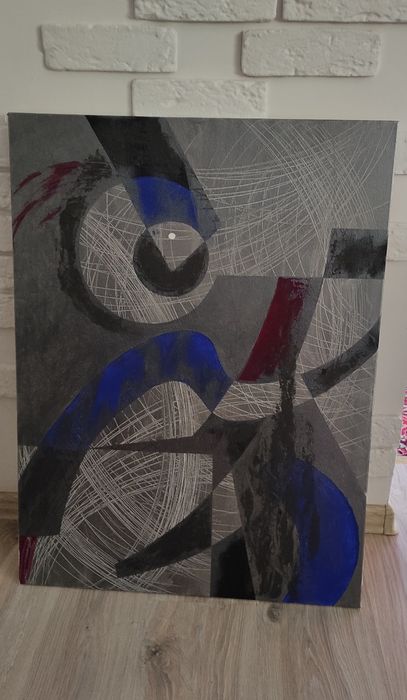 Абстрактна картина.Хамелеон.