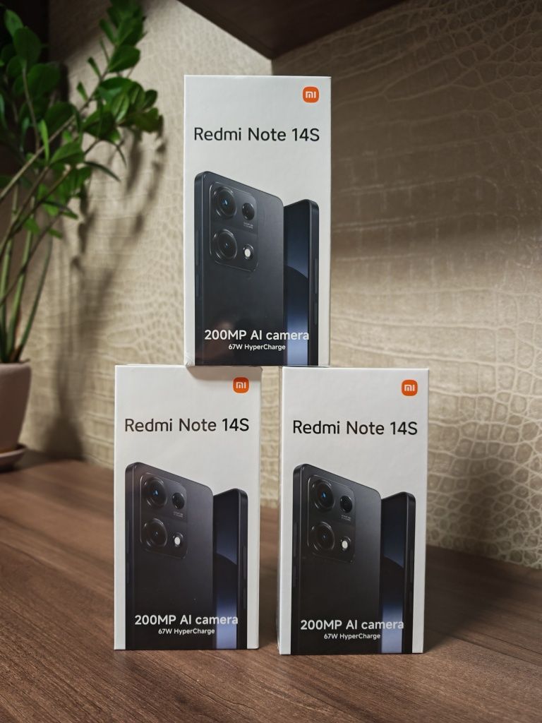Смартфон Xiaomi Redmi Note 14S (8/256 Гб, Global+ NFC+ блок живлення)