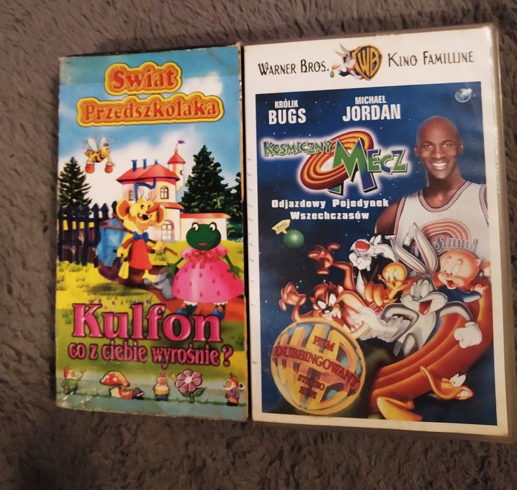 Kosmiczny Mecz Kulfon i Monika kasety VHS