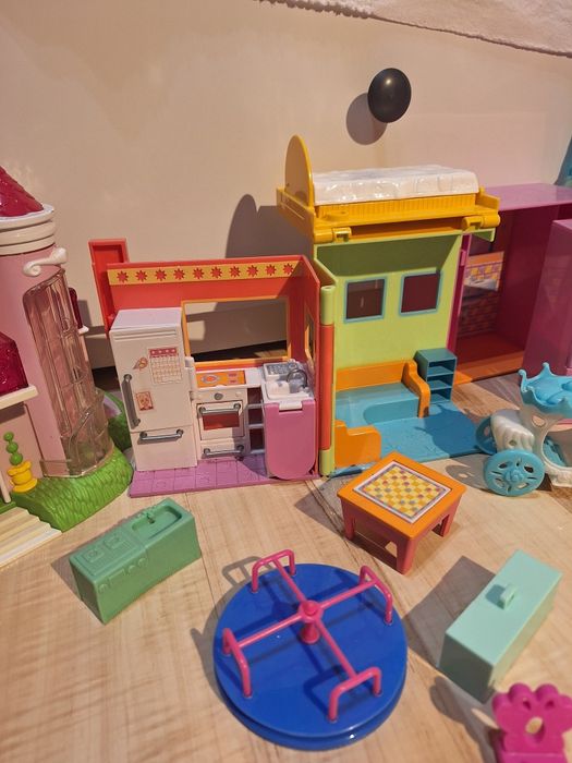 Zestaw domków dla lalek  - 3 sztuki