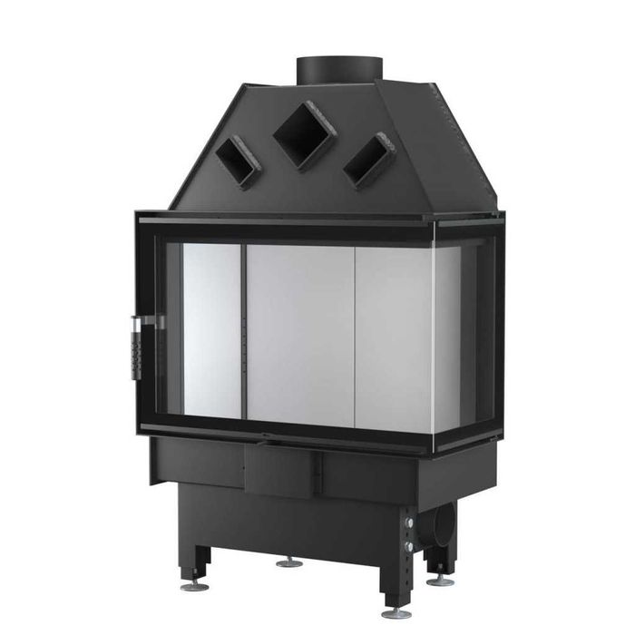 Kominek akumulacyjny FUSION D2B/5 Z Wkładem DRAGON 2B RASTER Unico