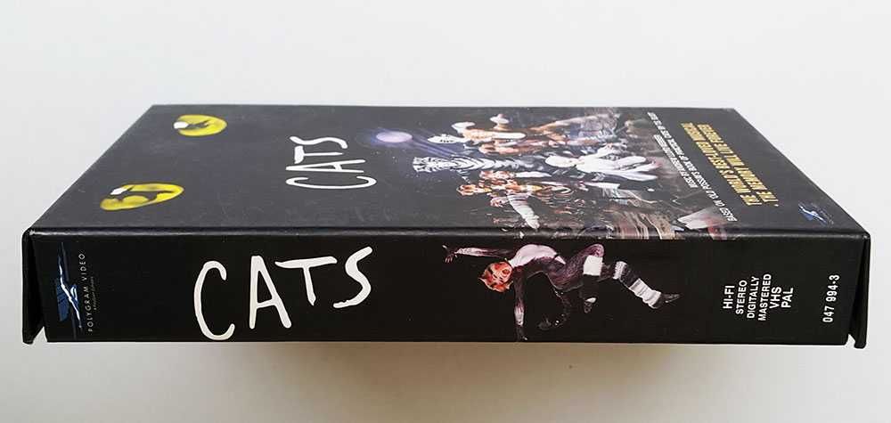Cats Koty musical VHS Andrew Lloyd Webber