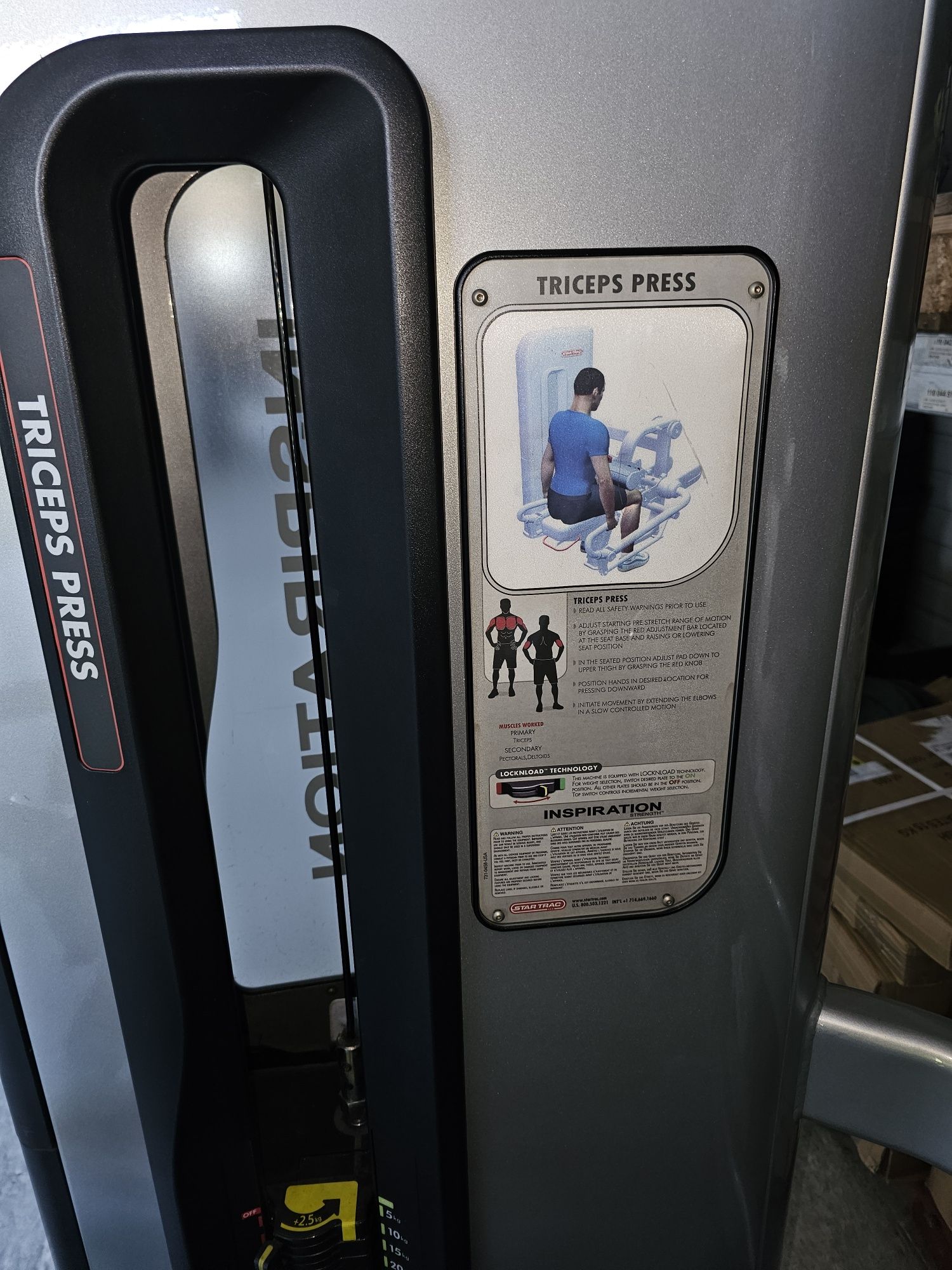 Maszyna Trispes Press Star Trac technogym life fitness olymp hes
