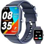 Smartwatch Haulvean z Bluetooth, 1,85" - Sportowy Zegarek Fitness,