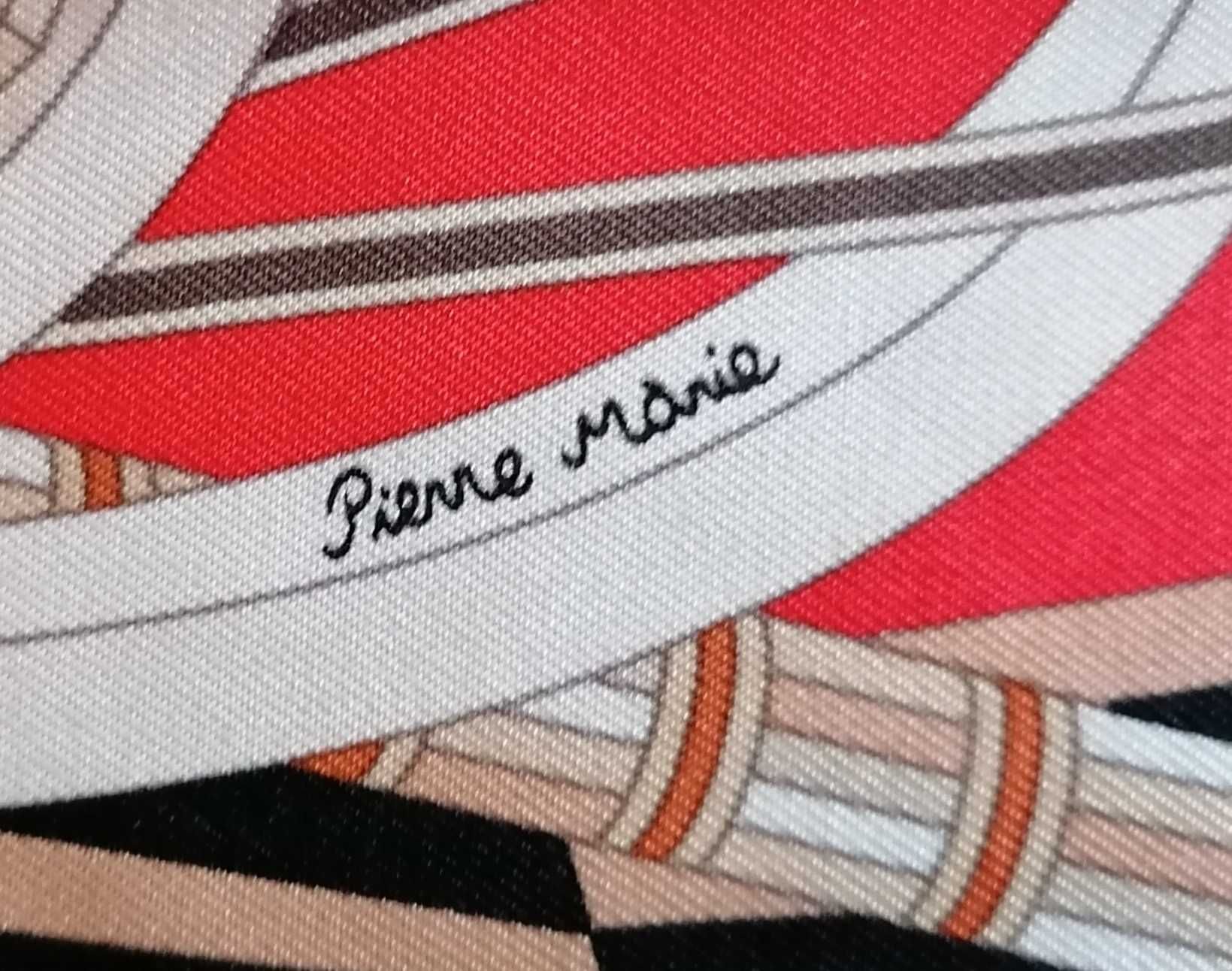 Apaszka artysta Pierre Marie marki Hermes 90 X 90 cm.