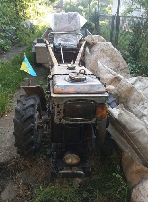 Мотоблок з навісним обладнанням!