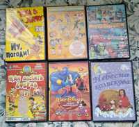 DVD диски фільм, игри, для дітей, для дорослих