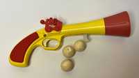 Детская игрушка СССР пистолет на шариках