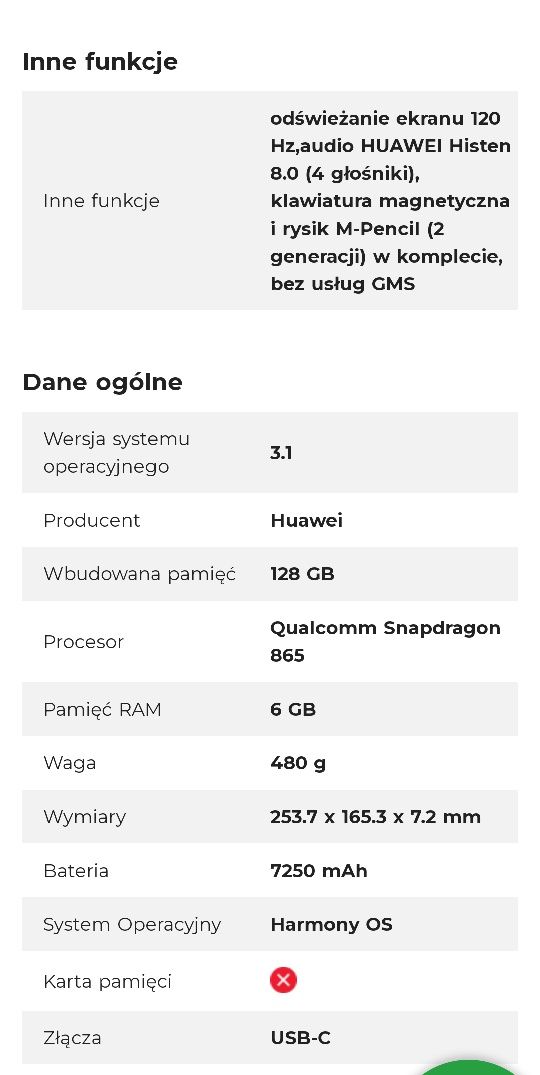 Huawei Mate Pad 11 klawiatura plus rysik Nowy