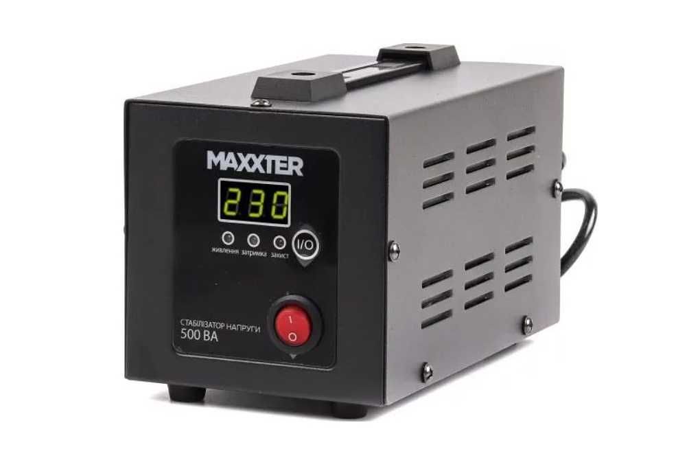 Стабилизатор напряжения стабілізатор Maxxter новий упаковке документи