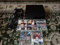 Konsola PlayStation 3 PS3 320GB (CECH-3004B) + 2 pady + 5 gier