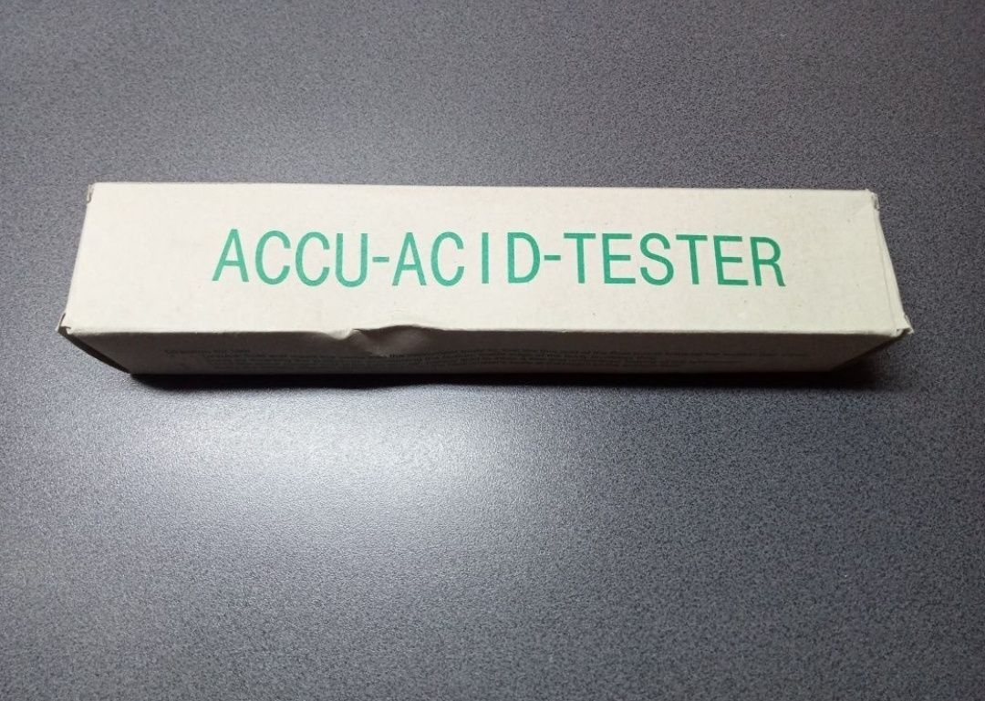 Tester elektrolitu w akumulatorze