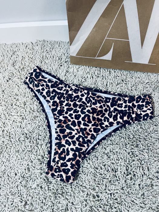 Majtki kapiekowe bikini damskie w panterke rozm M