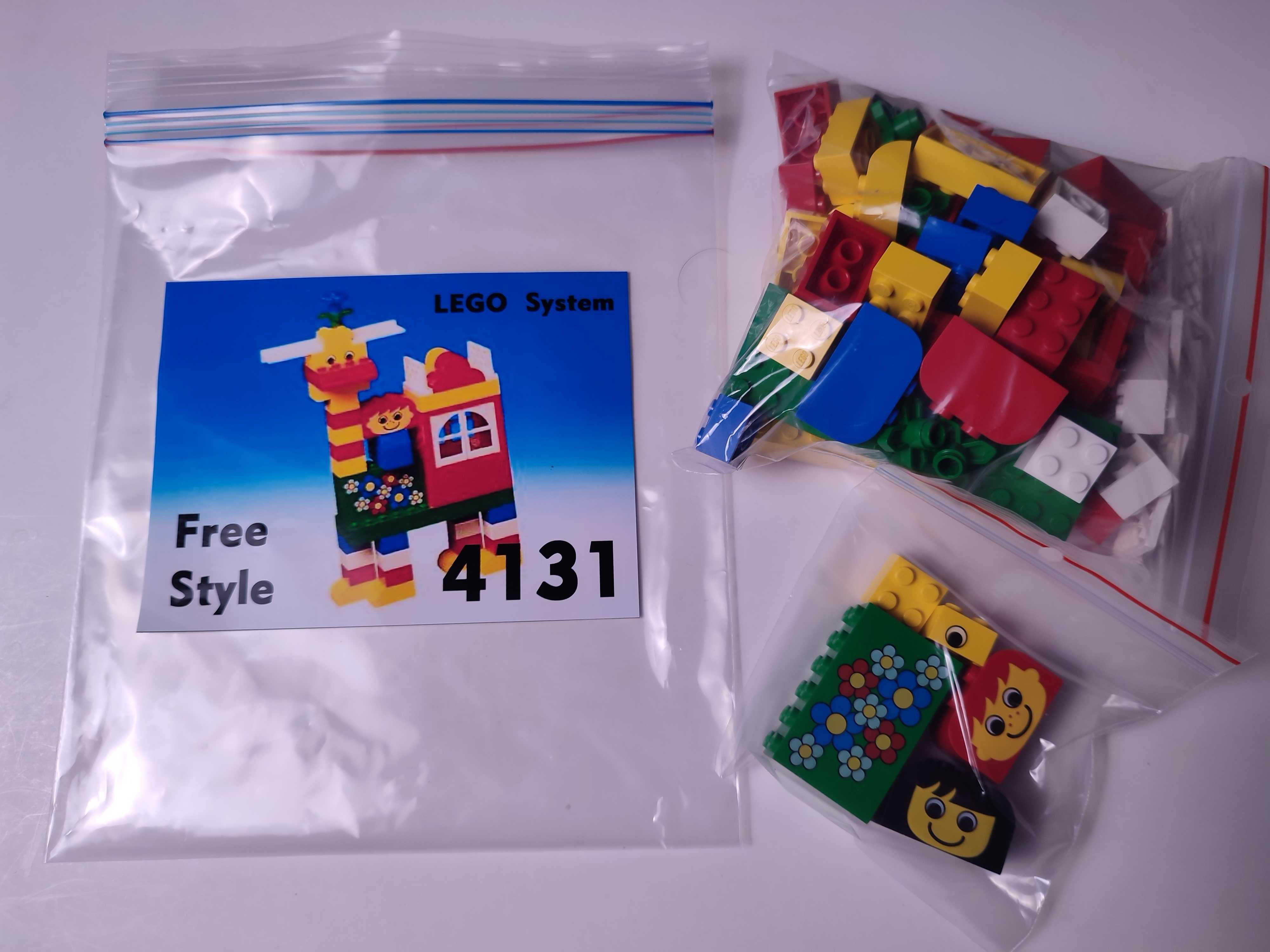 LEGO System 4131 - Freestyle Building Set - z 1995 roku - Komplet 100%