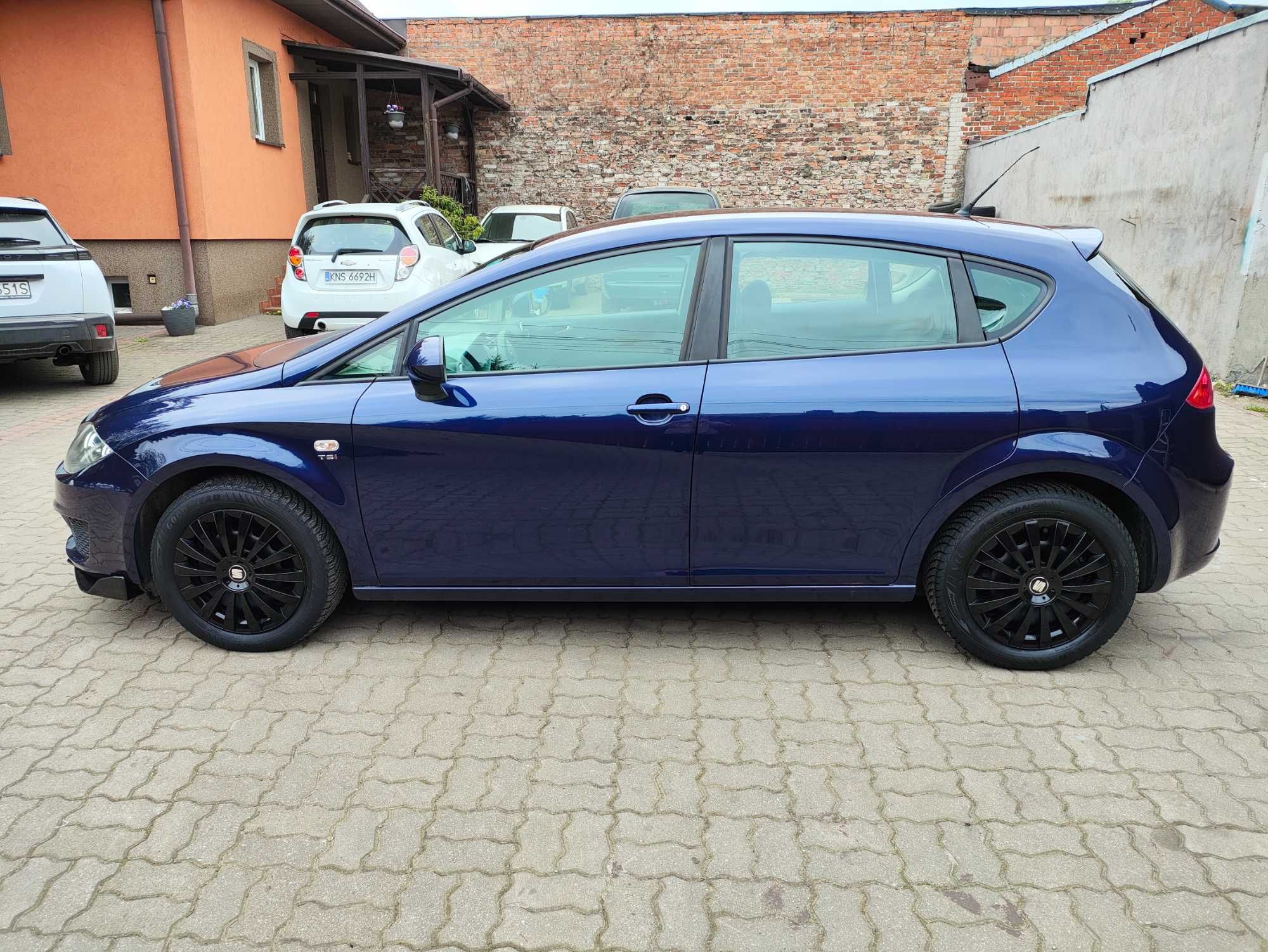 Seat Leon 1.4 TSI, 2009 r. klima, czujniki parkowania