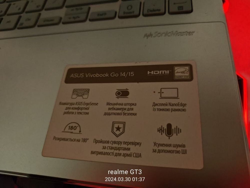 Asus vivobook go