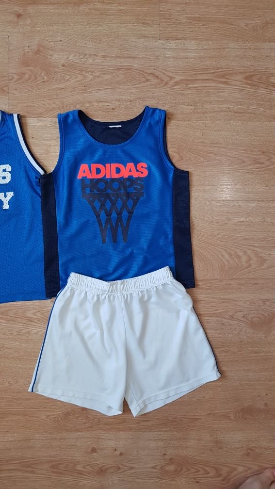 Набор: майка футболка спортивна футболочка маечка Adidas шорты шорти