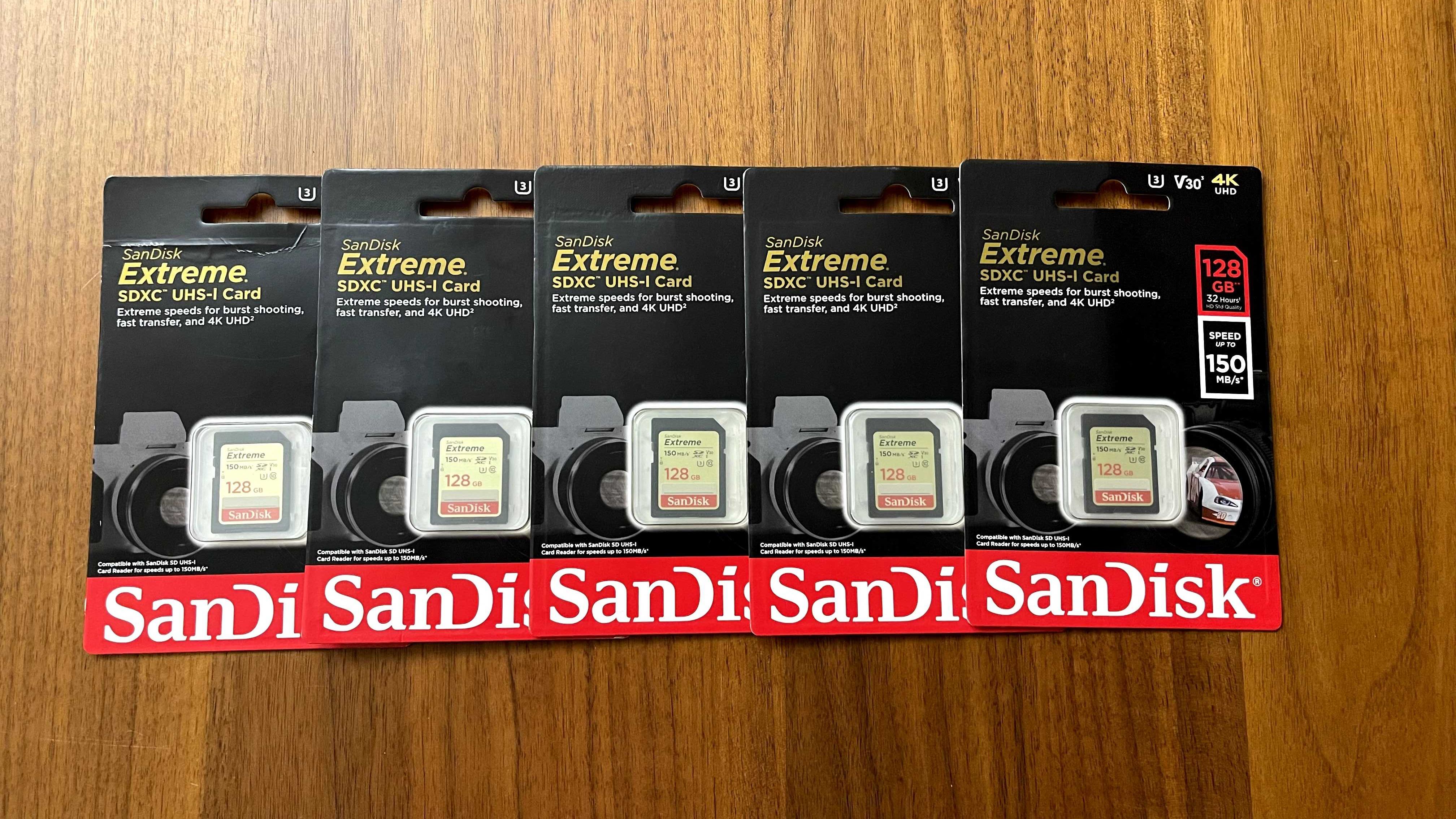 SanDisk SDXC Extreme 128GB C10 UHS-I U3 (SDSDXV5-128G-GNCIN)
