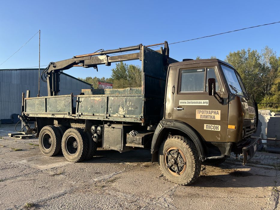 КАМАЗ манипулятор