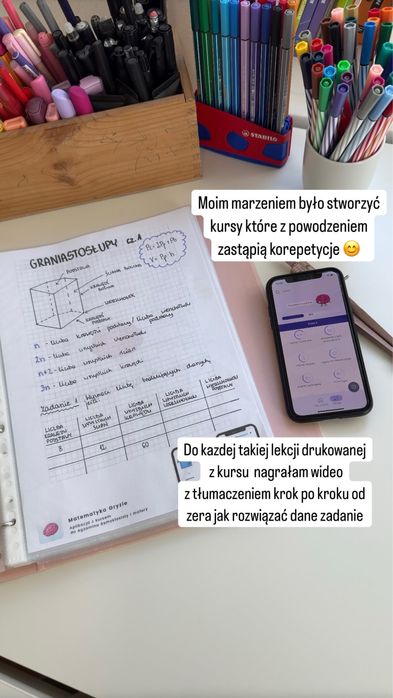 Korepetycje z nauczycielką matematyki