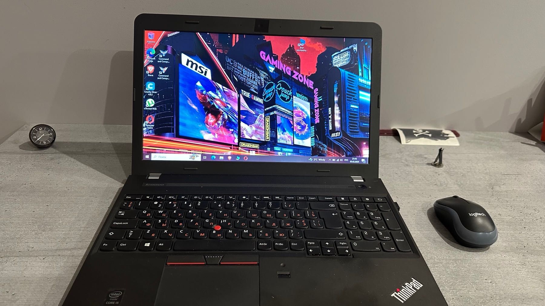 Игровой ноутбук Lenovo ThinkPad E550 (Core i5/8Gb/video 2Gb)