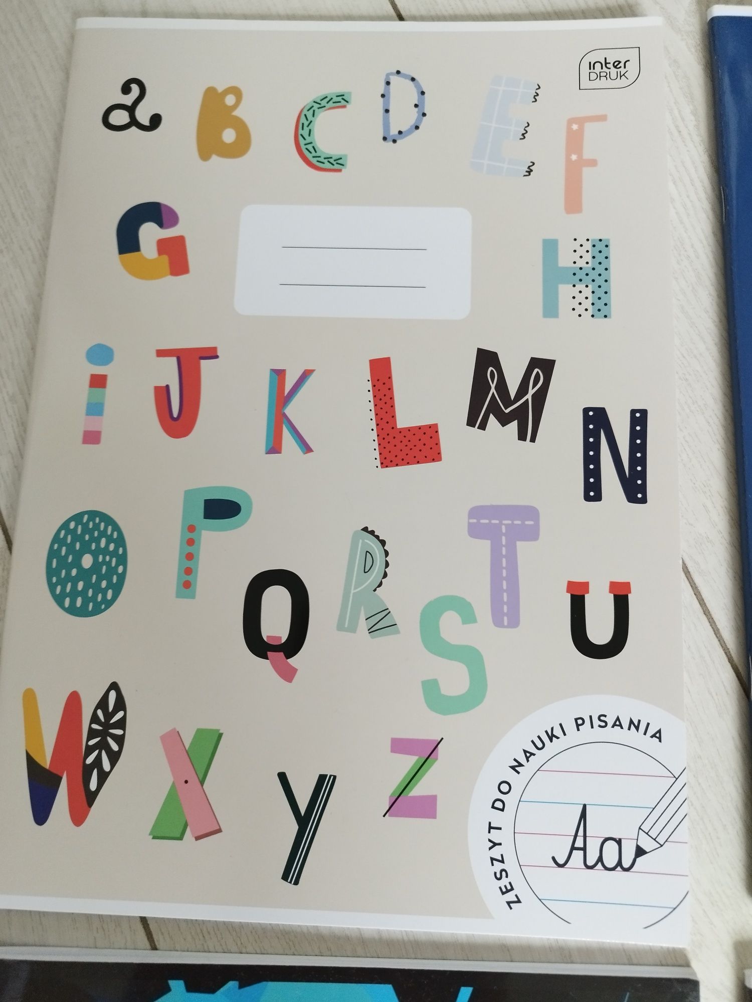 4 Zeszyty do nauki pisania A4 32 kartek w trzy linie Zeszyt  zestaw