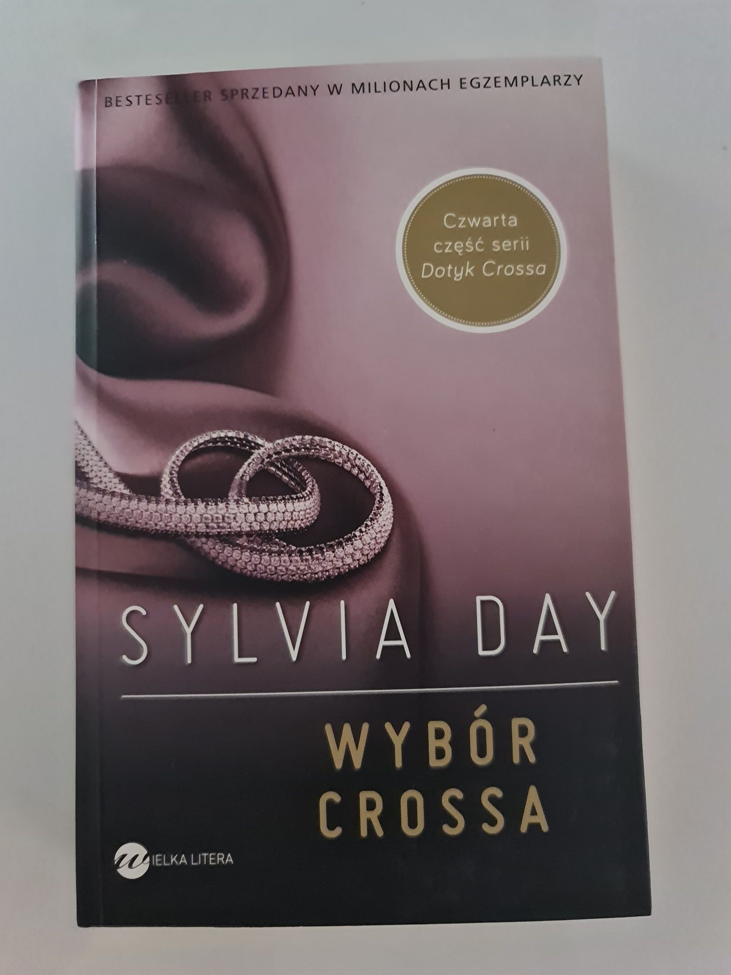 Seria Dotyk Crossa Sylvia Day jak nowe