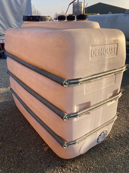 Zbiornik 2500l Plastikowy Duży Właz Przewierty Płuczka Woda Deszczówka